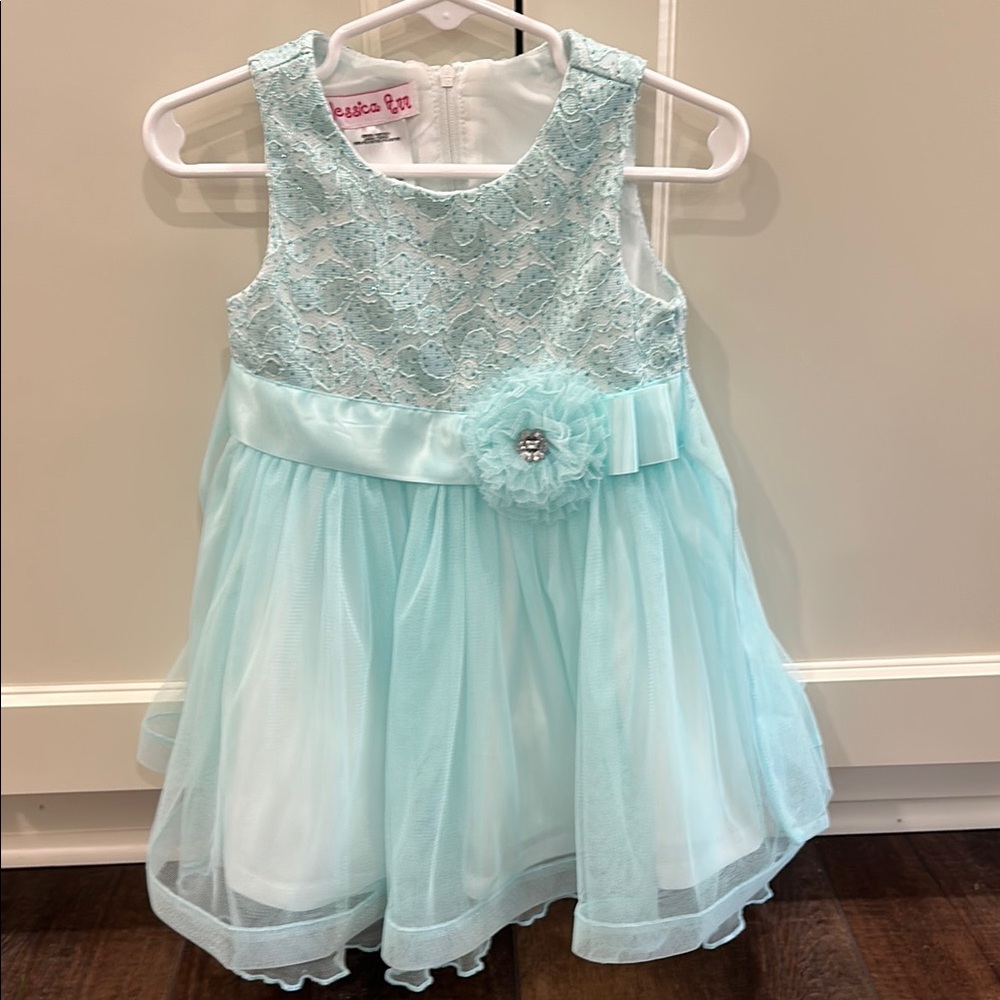 Blue Sleeveless Dress